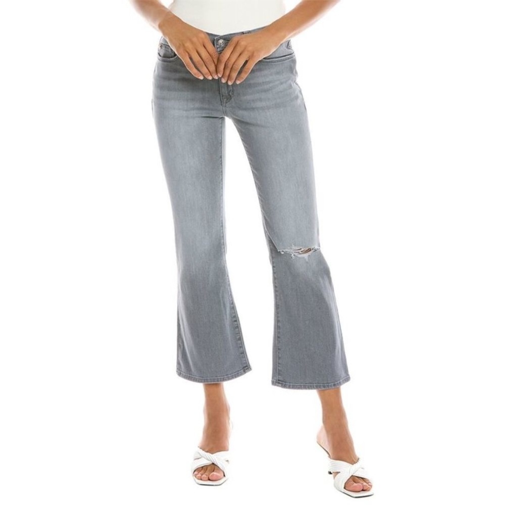Hudson Natalie Graveyard Bootcut Crop Jean, NWT